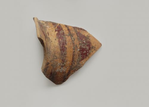 фрагмент трипільської кераміки з ур. Липове, з розкопок 2003 року