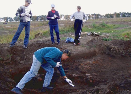 урочище Коломийців Яр, розкопки 2006 року біля с. Копачів